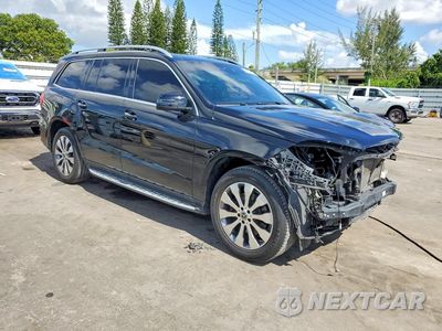 Czwarte zdjęcie samochodu z boku: 2019 MERCEDES-BENZ GLS 450 4MATIC VIN:4JGDF6EE1KB224811 - miniatura