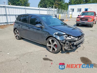 Czwarte zdjęcie samochodu z boku: 2010 VOLKSWAGEN GTI VIN:WVWHD7AJ8AW225837 - miniatura