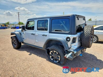 Drugie zdjęcie samochodu z przodu: 2024 JEEP WRANGLER RUBICON 4XE VIN:1C4RJXR60RW241183 - miniatura