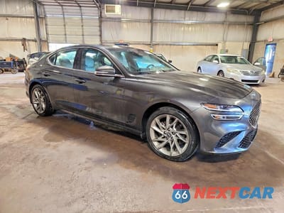 Czwarte zdjęcie samochodu z boku: 2022 GENESIS G70 2.0T VIN:KMTG34TA6NU100204 - miniatura