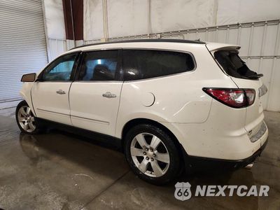 Drugie zdjęcie samochodu z przodu: 2015 CHEVROLET TRAVERSE LTZ VIN:1GNKVJKD6FJ211472 - miniatura
