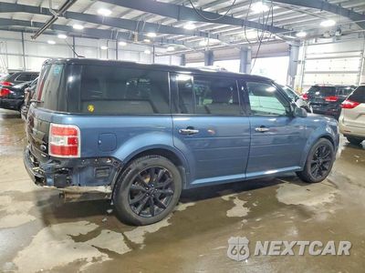 Trzecie zdjęcie samochodu z tyłu: 2019 FORD FLEX LIMITED VIN:2FMHK6DT6KBA19881 - miniatura