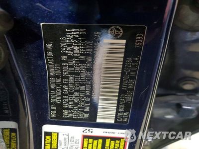 Zdjęcie 12 z 12 samochodu: 2022 TOYOTA CAMRY SE VIN:4T1G11AK9NU632279 - miniatura