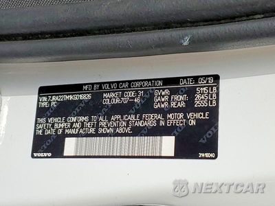 Zdjęcie 13 z 13 samochodu: 2019 VOLVO S60 T6 R-DESIGN VIN:7JRA22TM1KG016826 - miniatura
