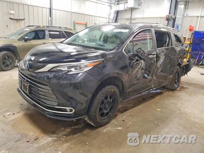 2023 TOYOTA SIENNA PLATINUM 7-PASSENGER 5TDESKFC6PS081347 - główne zdjęcie licytacji z USA - miniatura