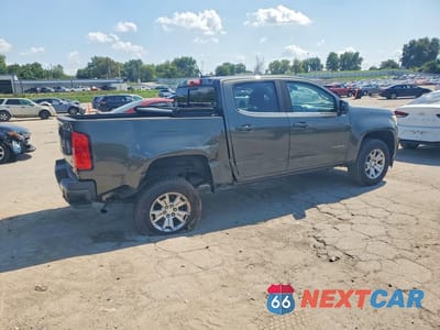 Trzecie zdjęcie samochodu z tyłu: 2018 CHEVROLET COLORADO LT VIN:1GCGSCEN1J1147292 - miniatura