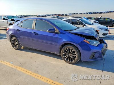 Czwarte zdjęcie samochodu z boku: 2014 TOYOTA COROLLA S PLUS VIN:5YFBURHE5EP071709 - miniatura