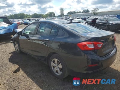 Drugie zdjęcie samochodu z przodu: 2018 CHEVROLET CRUZE LS VIN:1G1BC5SMXJ7151555 - miniatura