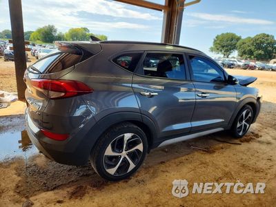 Trzecie zdjęcie samochodu z tyłu: 2018 HYUNDAI TUCSON LIMITED VIN:KM8J33A22JU679353 - miniatura