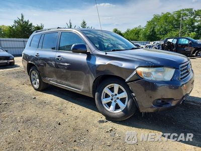 Czwarte zdjęcie samochodu z boku: 2008 TOYOTA HIGHLANDER BASE VIN:JTEES41A482032864 - miniatura