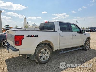 Trzecie zdjęcie samochodu z tyłu: 2018 FORD F150 SUPERCREW VIN:1FTEW1EG6JFB71821 - miniatura