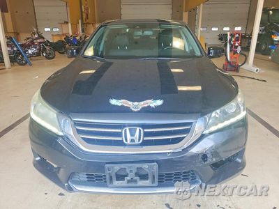 Piąte zdjęcie samochodu w środku: 2014 HONDA ACCORD EXL VIN:1HGCR3F89EA003208 - miniatura