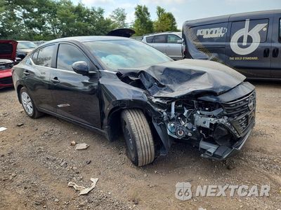 Czwarte zdjęcie samochodu z boku: 2025 NISSAN SENTRA S VIN:3N1AB8BV2SY383246 - miniatura
