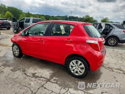 Drugie zdjęcie samochodu z przodu: 2014 TOYOTA YARIS 5-DOOR LE VIN:JTDKTUD38ED583381 - miniatura
