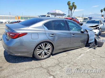 Trzecie zdjęcie samochodu z tyłu: 2020 INFINITI Q50 3.0T SPORT VIN:JN1EV7AP4LM202433 - miniatura