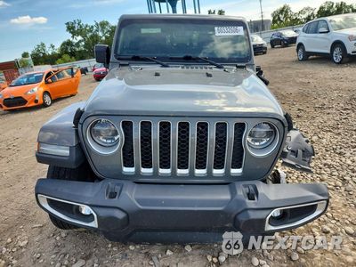 Piąte zdjęcie samochodu w środku: 2020 JEEP GLADIATOR OVERLAND VIN:1C6HJTFG2LL212978 - miniatura