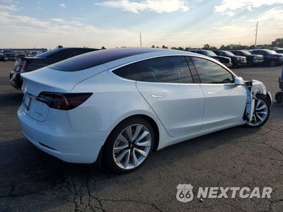 Trzecie zdjęcie samochodu z tyłu: 2018 TESLA MODEL 3 VIN:5YJ3E1EBXJF134466 - miniatura