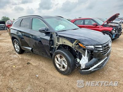 Czwarte zdjęcie samochodu z boku: 2022 HYUNDAI TUCSON SEL VIN:5NMJBCAE3NH092996 - miniatura