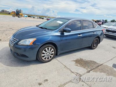 2014 NISSAN SENTRA S 3N1AB7AP5EL654427 - główne zdjęcie licytacji z USA - miniatura