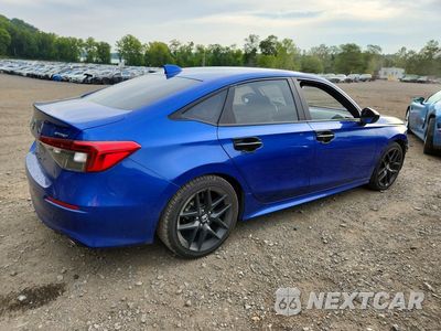 Trzecie zdjęcie samochodu z tyłu: 2022 HONDA CIVIC SPORT VIN:2HGFE2F51NH605143 - miniatura