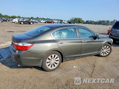 Trzecie zdjęcie samochodu z tyłu: 2013 HONDA ACCORD EX VIN:1HGCR2F74DA084439 - miniatura