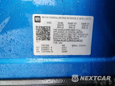 Zdjęcie 13 z 13 samochodu: 2024 CHEVROLET EQUINOX LT VIN:3GNAXUEG2RS124510 - miniatura