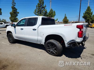 Drugie zdjęcie samochodu z przodu: 2022 CHEVROLET SILVERADO LTD K1500 LT TRAIL BOSS VIN:3GCUYFET0NG178624 - miniatura
