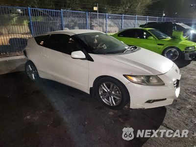 Czwarte zdjęcie samochodu z boku: 2011 HONDA CR-Z EX VIN:JHMZF1D67BS012744 - miniatura