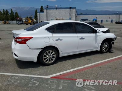 Trzecie zdjęcie samochodu z tyłu: 2019 NISSAN SENTRA S VIN:3N1AB7AP6KY355673 - miniatura