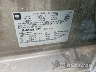 Zdjęcie 12 z 13 samochodu: 2015 CHEVROLET SILVERADO K3500 LTZ VIN:1GC4K0E89FF157736 - miniatura