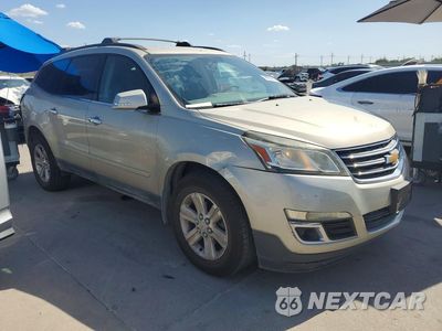 Czwarte zdjęcie samochodu z boku: 2013 CHEVROLET TRAVERSE LT VIN:1GNKRGKD8DJ209338 - miniatura