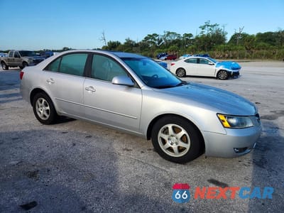 Czwarte zdjęcie samochodu z boku: 2006 HYUNDAI SONATA GLS V6 VIN:5NPEU46F96H035855 - miniatura