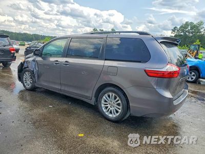 Drugie zdjęcie samochodu z przodu: 2015 TOYOTA SIENNA XLE 8-PASSENGER VIN:5TDYK3DC5FS655635 - miniatura
