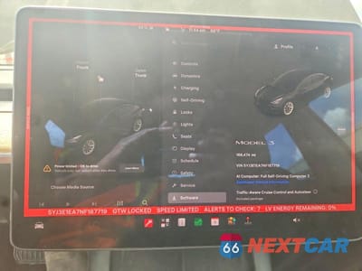 Zdjęcie 9 z 12 samochodu: 2022 TESLA MODEL 3 VIN:5YJ3E1EA7NF187719 - miniatura