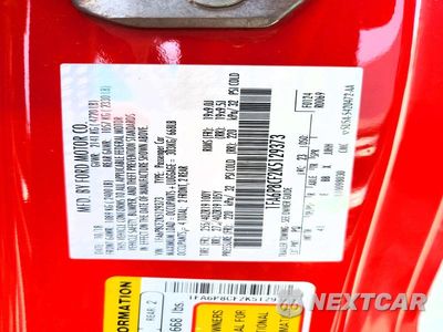 Zdjęcie 13 z 13 samochodu: 2019 FORD MUSTANG GT VIN:1FA6P8CF2K5129373 - miniatura