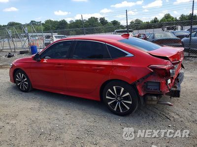 Drugie zdjęcie samochodu z przodu: 2022 HONDA CIVIC EX VIN:2HGFE1F73NH311075 - miniatura