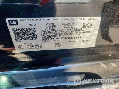 Zdjęcie 12 z 12 samochodu: 2018 GMC SIERRA C1500 DENALI VIN:3GTP1PEJ7JG554431 - miniatura