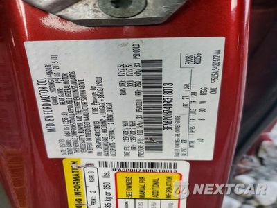 Zdjęcie 12 z 12 samochodu: 2013 FORD FUSION SE VIN:3FA6P0H74DR318013 - miniatura