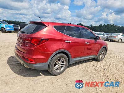 Trzecie zdjęcie samochodu z tyłu: 2018 HYUNDAI SANTA FE SPORT 2.4L VIN:5XYZT3LB4JG533378 - miniatura