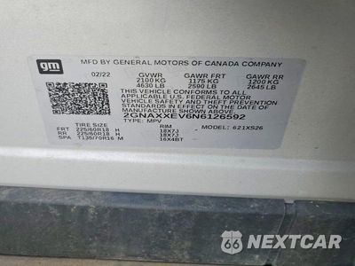 Zdjęcie 13 z 13 samochodu: 2022 CHEVROLET EQUINOX PREMIER VIN:2GNAXXEV6N6126592 - miniatura