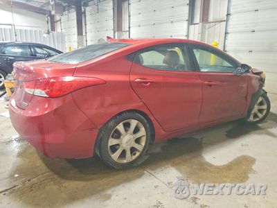 Trzecie zdjęcie samochodu z tyłu: 2012 HYUNDAI ELANTRA LIMITED VIN:KMHDH4AEXCU247529 - miniatura