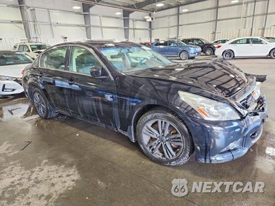 Czwarte zdjęcie samochodu z boku: 2013 INFINITI G37 SEDAN X VIN:JN1CV6AR6DM764984 - miniatura