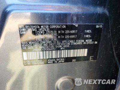 Zdjęcie 12 z 12 samochodu: 2015 TOYOTA RAV4 LE VIN:JTMZFREV2FD064251 - miniatura