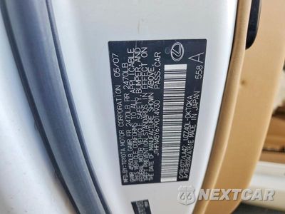 Zdjęcie 12 z 12 samochodu: 2007 LEXUS SC 430 VIN:JTHFN45Y679014930 - miniatura