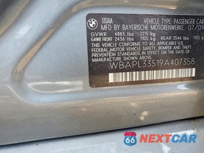 Zdjęcie 12 z 12 samochodu: 2009 BMW 335 XI VIN:WBAPL33519A407358 - miniatura