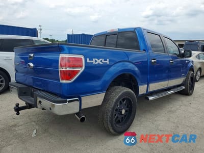 Trzecie zdjęcie samochodu z tyłu: 2013 FORD F150 SUPERCREW VIN:1FTFW1ETXDFA13987 - miniatura
