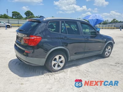Trzecie zdjęcie samochodu z tyłu: 2012 BMW X3 XDRIVE28I VIN:5UXWX5C59CL720358 - miniatura