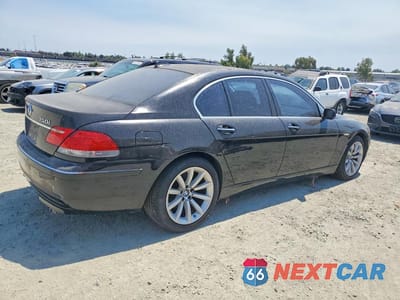 Trzecie zdjęcie samochodu z tyłu: 2007 BMW 750 I VIN:WBAHL83547DT10653 - miniatura
