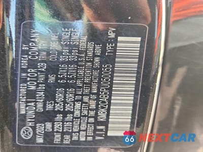 Zdjęcie 13 z 13 samochodu: 2023 HYUNDAI KONA SE VIN:KM8K2CAB5PU050055 - miniatura