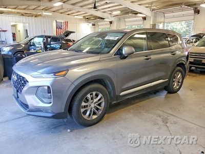 2019 HYUNDAI SANTA FE SEL 2.4L 5NMS3CAD6KH003023 - główne zdjęcie licytacji z USA - miniatura